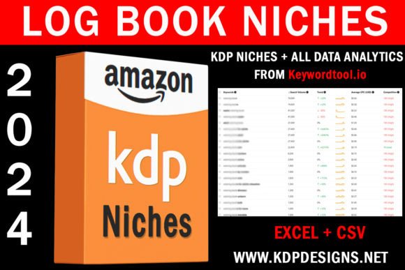 Download Amazon KDP Log Book Niches 2024 - Niches Collection